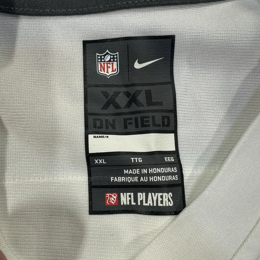 Nike NFL On Field Dallas Cowboys Dak Prescott #4 White Jersey Men’s Sz 2XL FLAWS